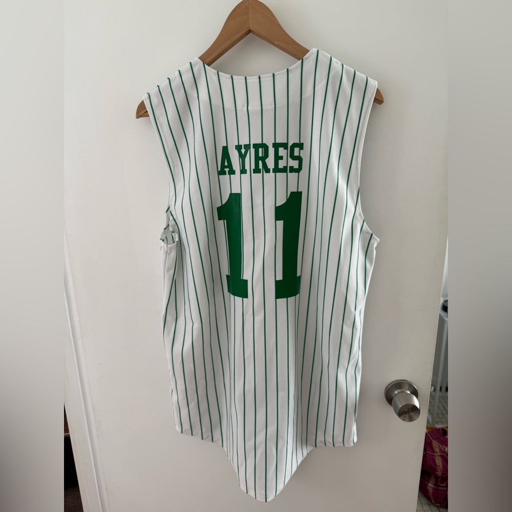 Men’s Baseball Striped Jersey Size S/M
